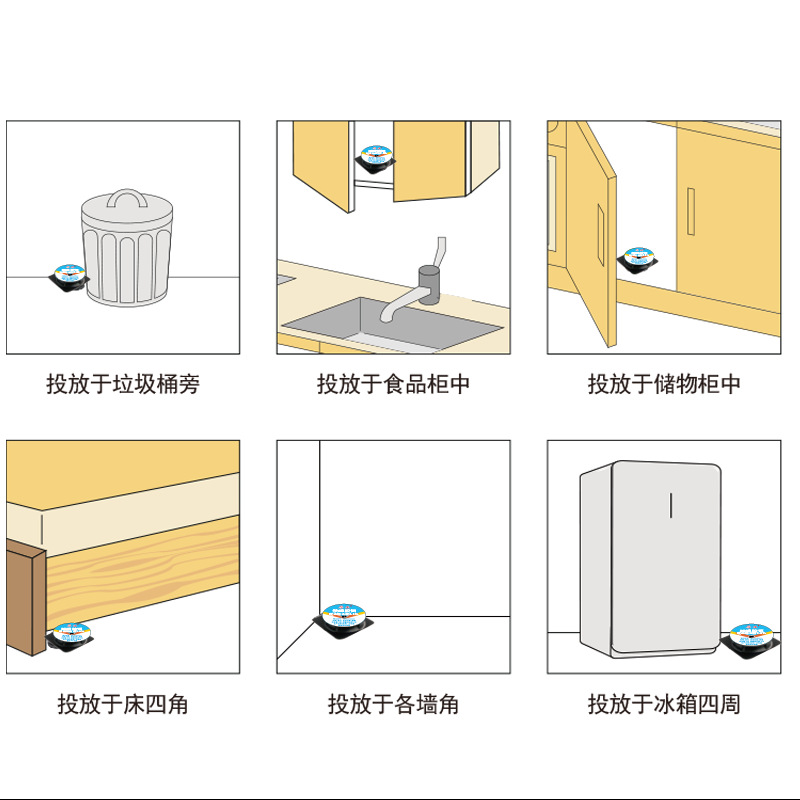 厚生蟑螂屋6枚2%吡虫啉12克